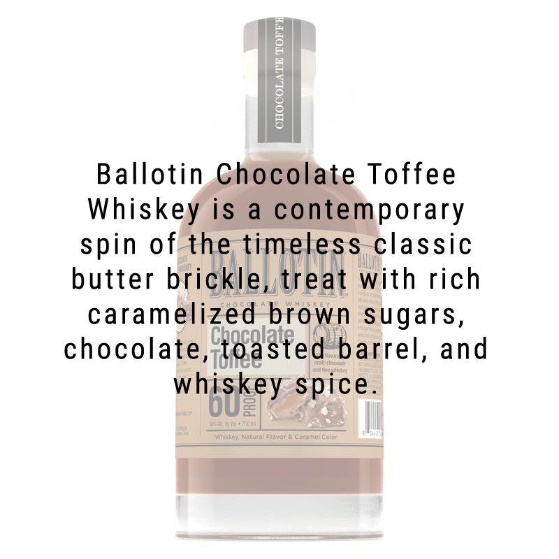 
            
                Load image into Gallery viewer, Ballotin Chocolate Toffee Whiskey 750mL
            
        