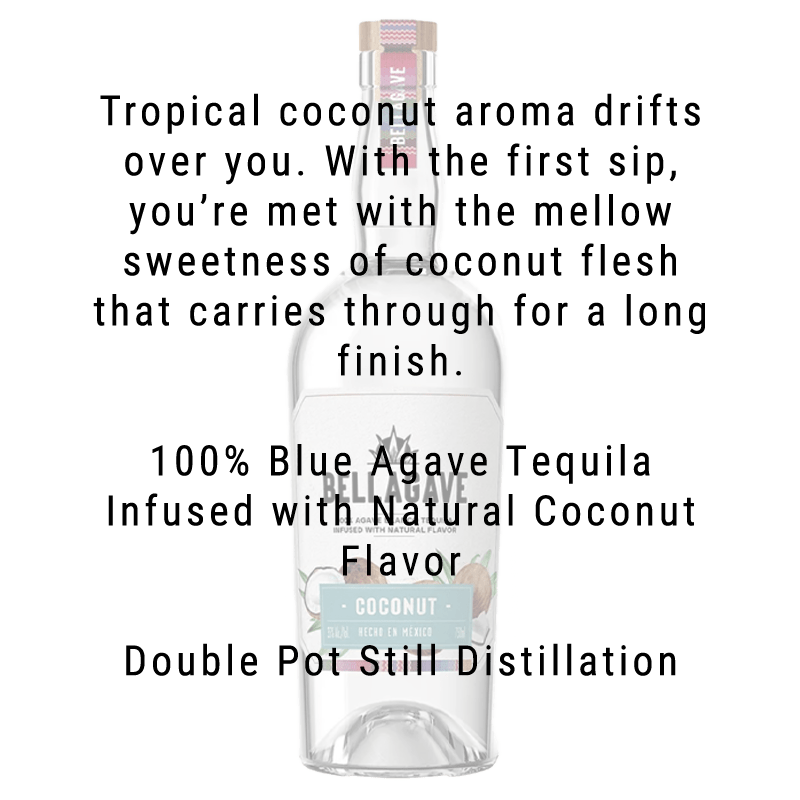 Bellagave Coconut Tequila 750mL