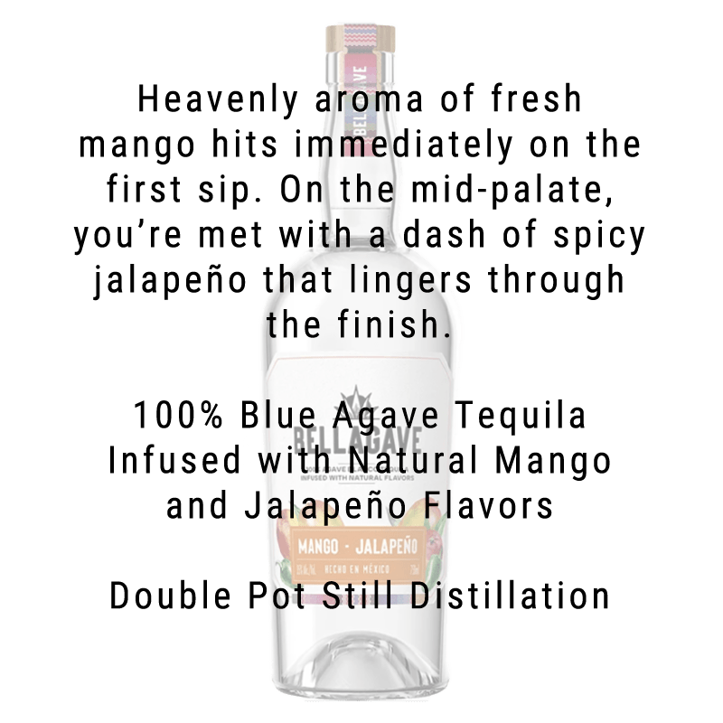 Bellagave Mango-Jalapeño Tequila 750mL