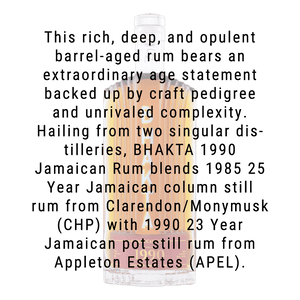 Bhakta 1990 Jamaican Rum 750ml