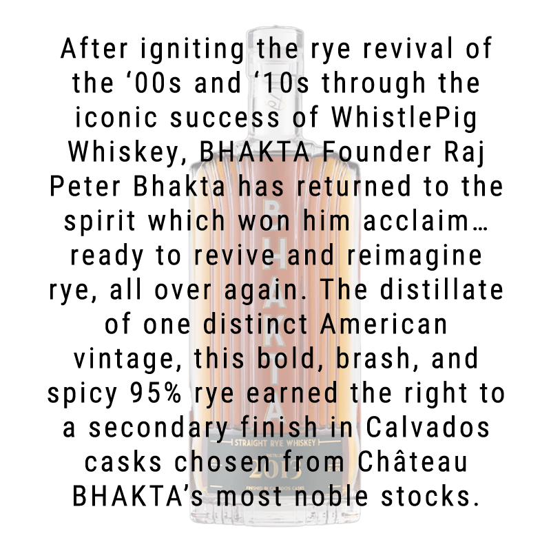 Bhakta 2013 Rye 750ml