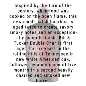 Bib & Tucker Double Char Small Batch Bourbon Whiskey 750mL