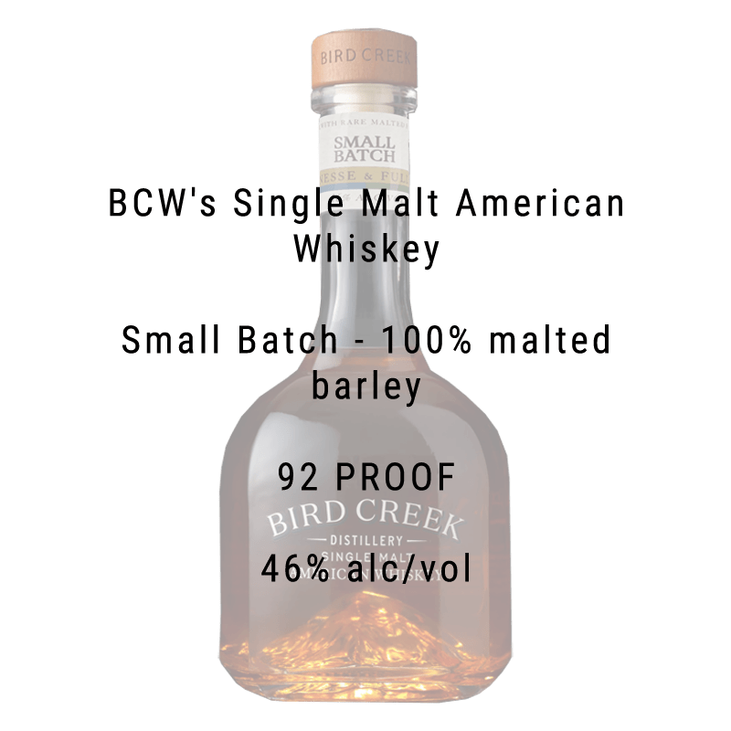 Bird Creek Small Batch Whiskey 750mL