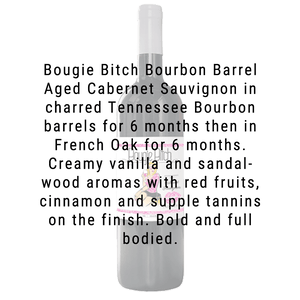 Bougie Bitch Bourbon Barrel Aged Cabernet Sauvignon 750mL