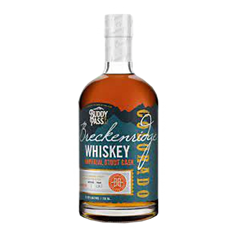 Breckenridge Buddy Pass Imperial Stout Cask Finished Bourbon Whiskey 750mL