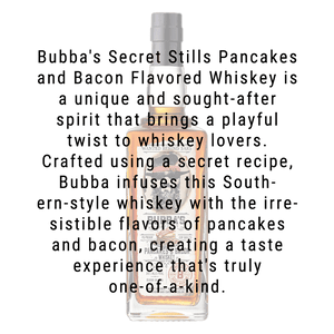 Bubba's Secret Stills Pancakes and Bacon Whiskey 750ml
