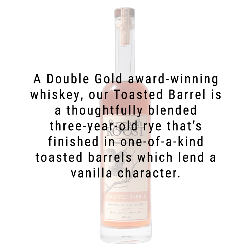 Buzzard's Roost Toasted Barrel Rye Whiskey 750mL