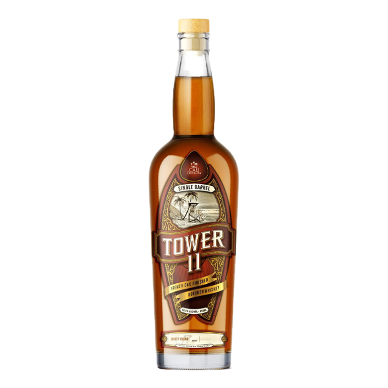 CALI Distillery Tower 11 Bourbon Whiskey 750mL