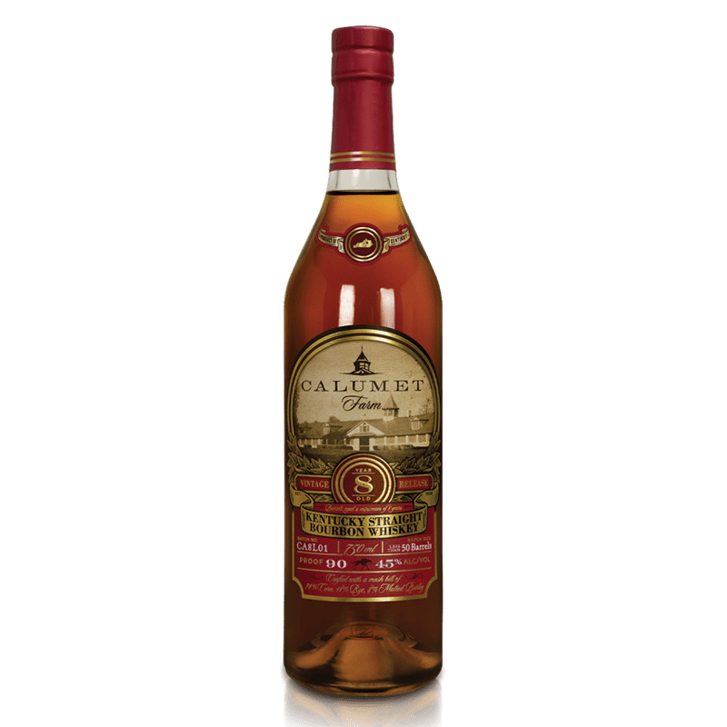 Calumet Farm 8 Year Old Kentucky Straight Bourbon Whiskey 750mL