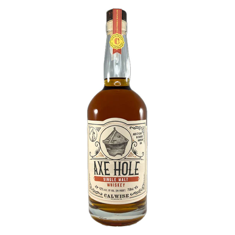 Calwise Spirits Co. Axe Hole Single Malt Whiskey 750mL