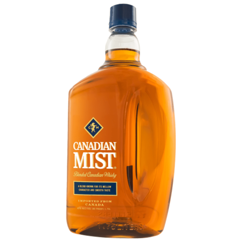 Canadian Mist Whisky bottle – Premium Canadian Blended Whisky for sipping and mixing