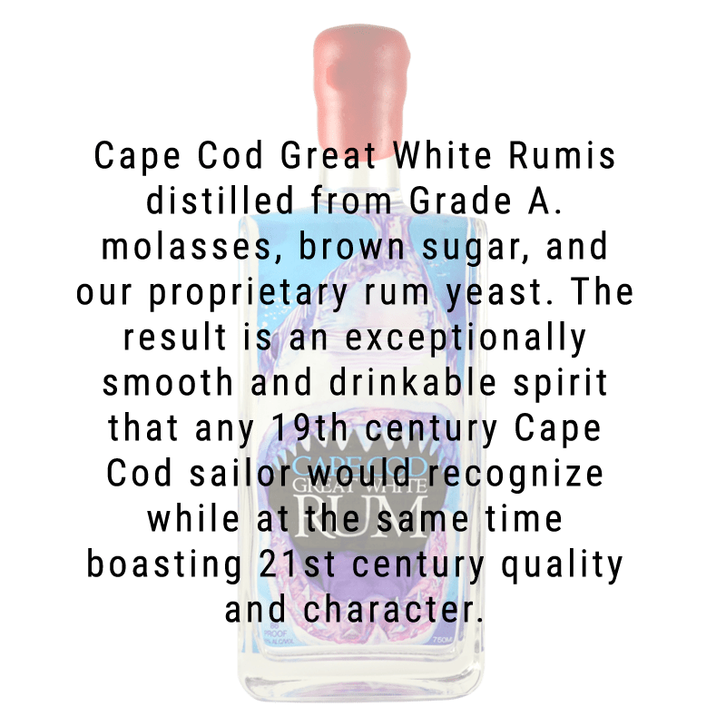 Cape Cod Great White Rum 750mL