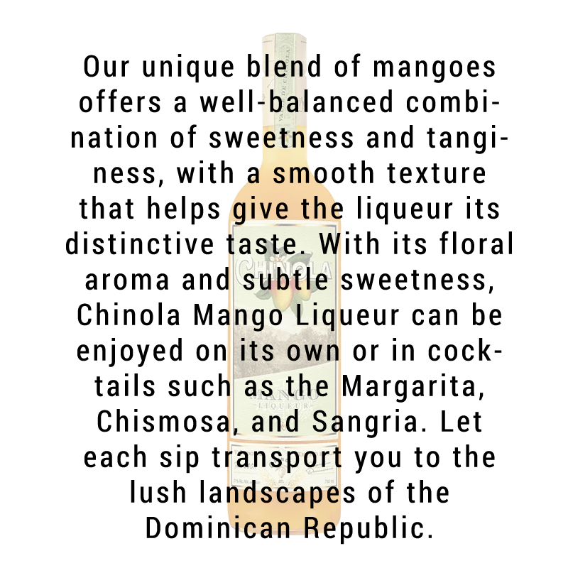 Chinola Mango Liqueur 750ml