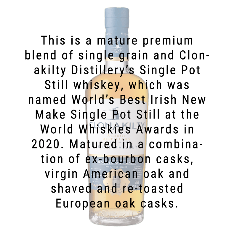 Clonakilty Double Oak Irish Whiskey 750mL