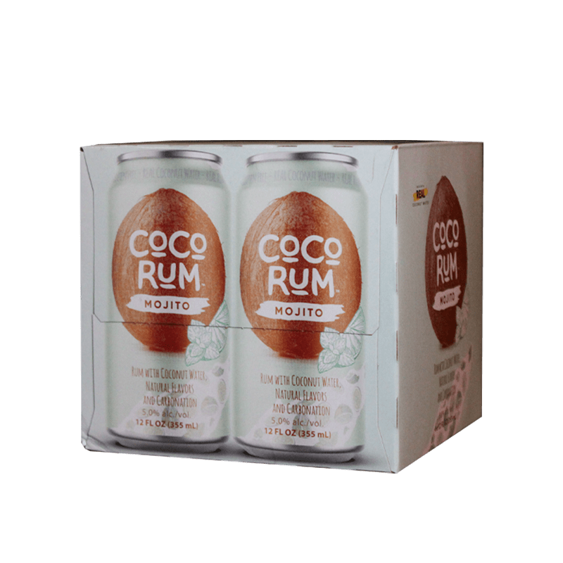 Coco Rum Mojito Cocktail 12.oz 4 Pack
