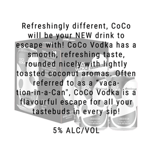 Coco Vodka Original Cocktail Deadmau5 Edition 12.oz 4 Pack