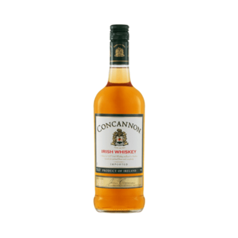 Concannon Irish Whiskey Traditional Reserve bottle and packaging