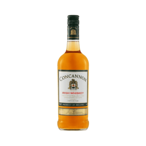 Concannon Irish Whiskey Traditional Reserve bottle and packaging