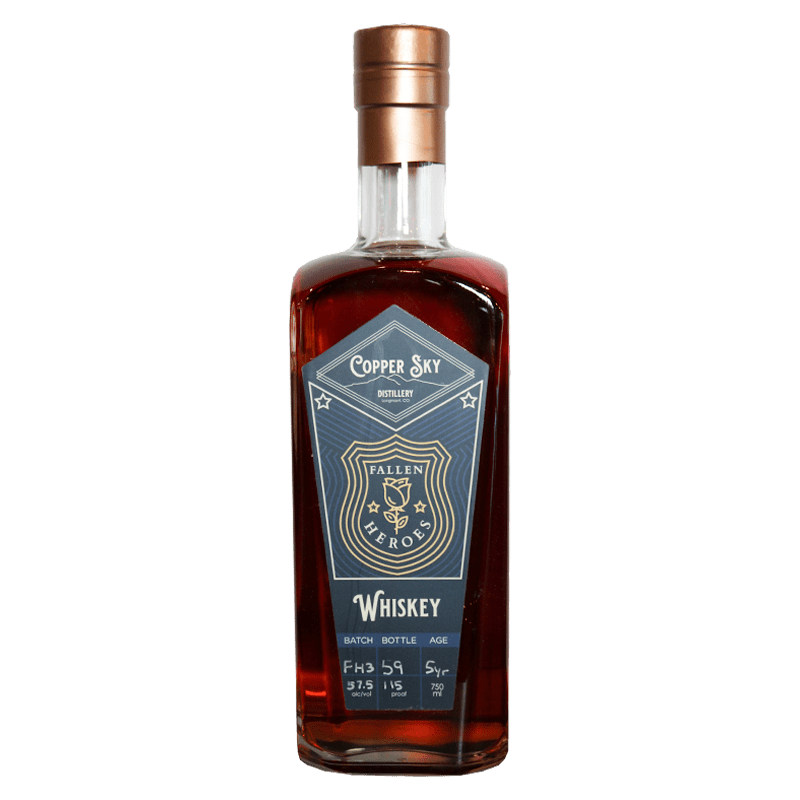 Copper Sky Fallen Heroes Whiskey 750mL