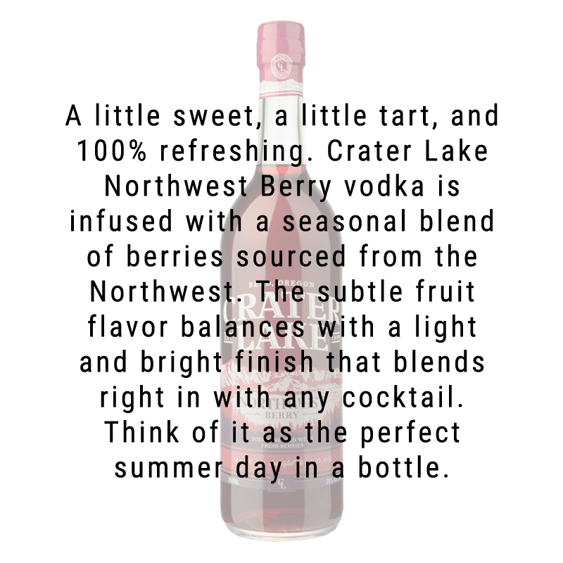 Crater Lake Northwest Berry Vodka 750mL