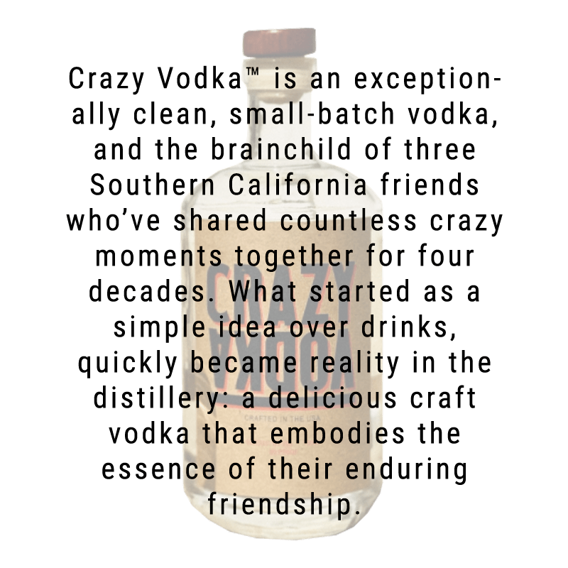 Crazy Vodka 750mL