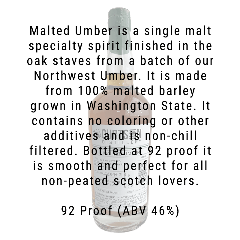 
            
                Load image into Gallery viewer, Curtson Distillery Malted Umber 750mL
            
        