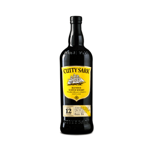 Cutty Sark 12 Year Scotch Whisky bottle with elegant packaging