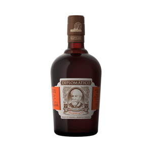 Diplomatico Mantuano Venezuelan dark rum bottle with elegant packaging
