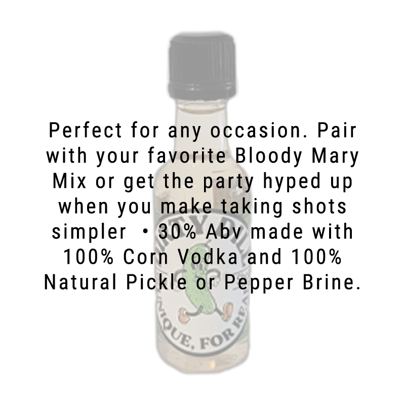 Dirty Dill Pickle Vodka Shot 50ml 12 pack