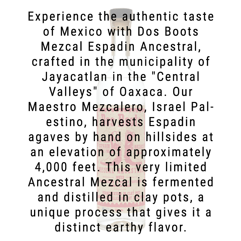 Dos Boots Ancestral Espadin Mezcal 750ml