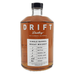 Drift Distillery Single Barrel Wheat Whiskey 750mL