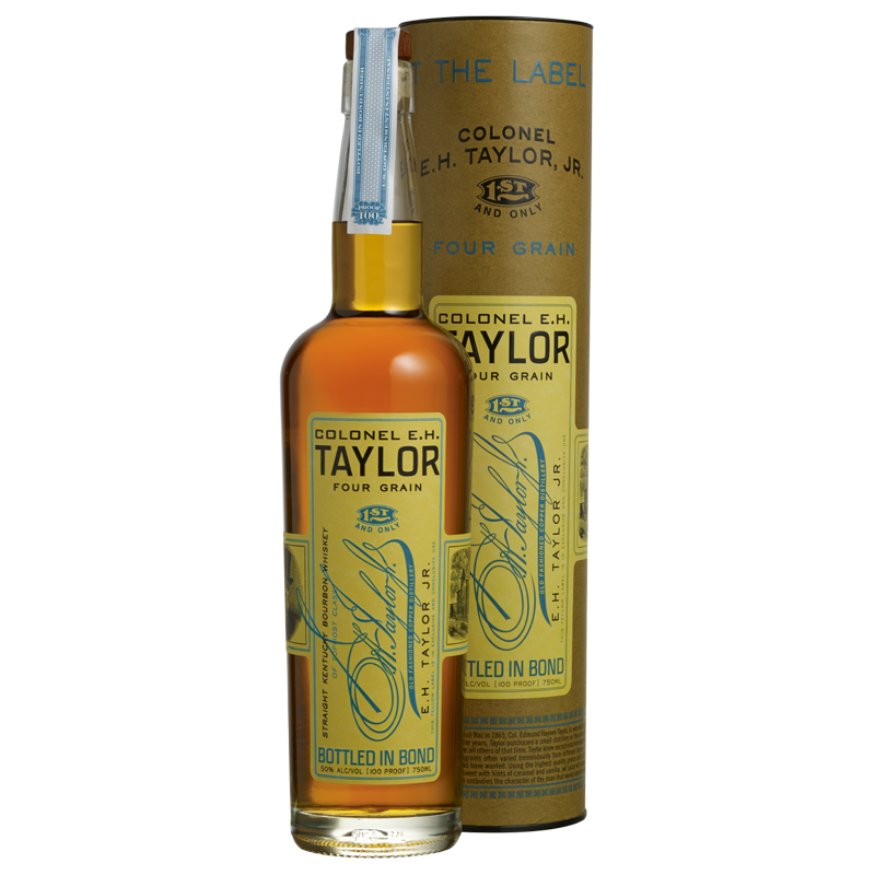 E.H Taylor Jr. Small Batch Kentucky Four Grain Whiskey Bottled in Bond 750mL