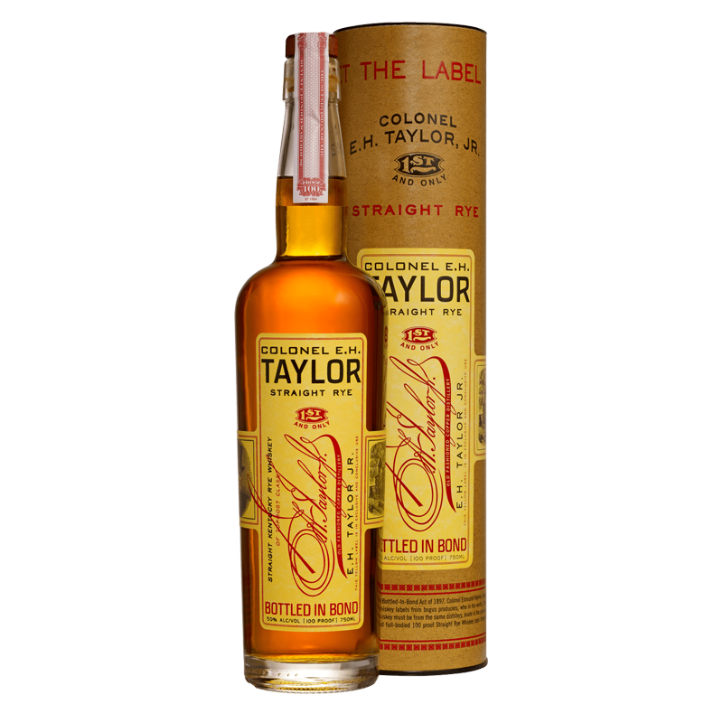 E.H Taylor Jr. Small Batch Kentucky Straight Rye Whiskey Bottled in Bond 750mL