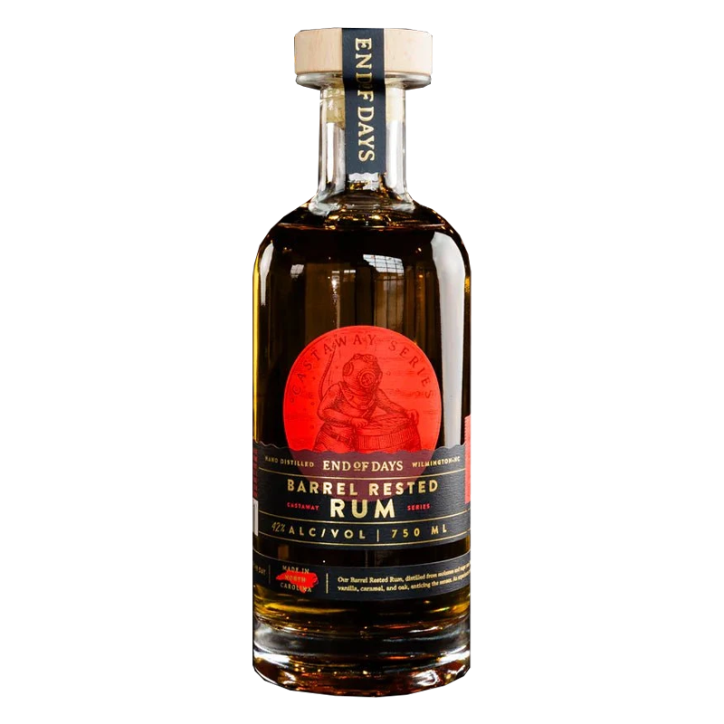 End of Days Distillery Castaway Barrel Rested Rum 750mL