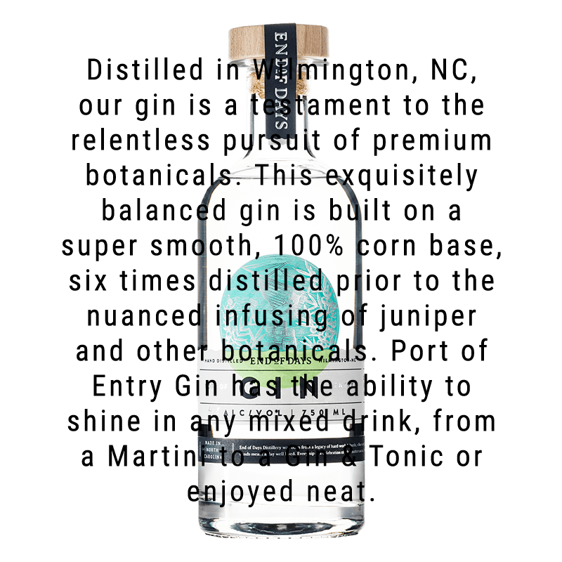 End of Days Port of Entry Gin 750mL