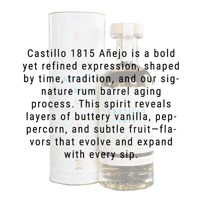 End of Days Castillo 1815 Blue Agave Spirit Anejo 750mL
