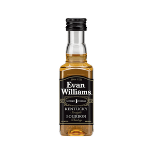 Evan Williams Straight Bourbon Black Label 86 Proof 750ml Bottle