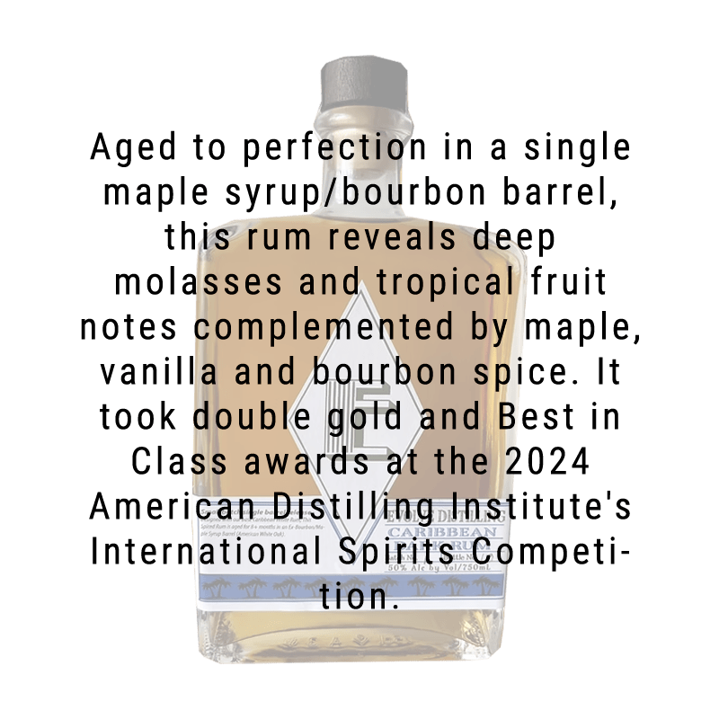 Evolve Distilling Caribbean Dark Rum 750mL