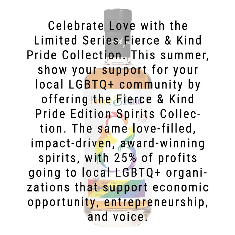 Fierce and Kind  Pride Edition Straight Bourbon Whiskey 750ml