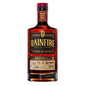 Firewater Distillery Rainfire Bourbon Whiskey Finished in Cabernet Sauvignon Barrels 750mL