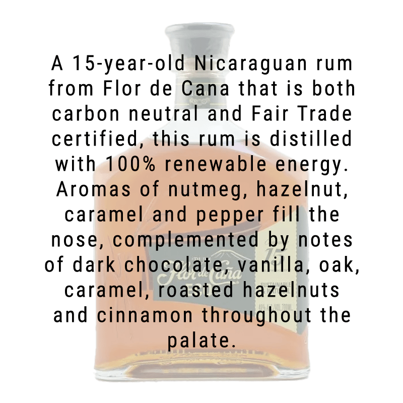 Flor De Cana 15 Year Rum 750ml