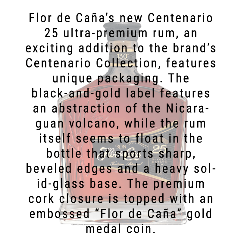 Flor De Cana 25 Year Rum 750ml