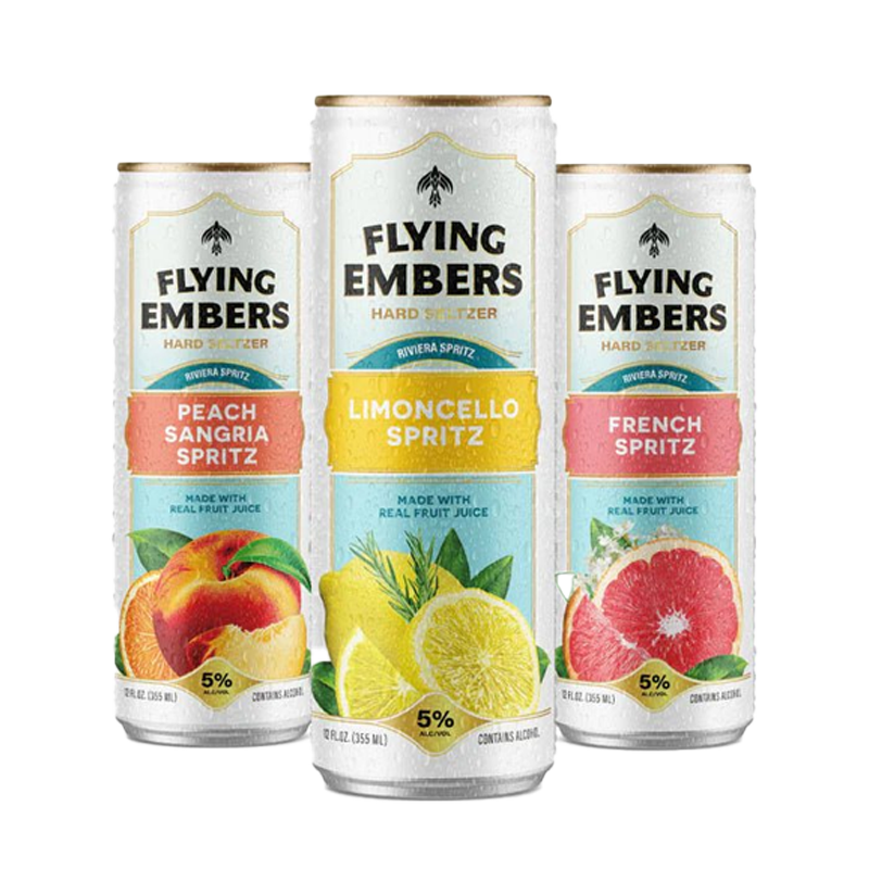 
            
                Load image into Gallery viewer, Flying Embers Riviera Spritz Variety Pack Hard Seltzer 6 pack 12.oz
            
        