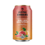 Flying Embers Ruby Red Grapefruit Hard Kombucha 6 pack 12.oz
