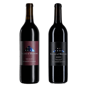 Folds of Honor 2023 Cabernet Sauvignon & 2022 Cabernet Sauvignon Reserve 6 Pack