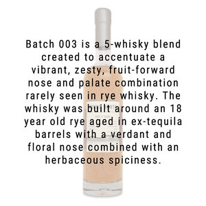 
            
                Load image into Gallery viewer, Found North Batch 003 17 Year Rye Whiskey 750mL
            
        