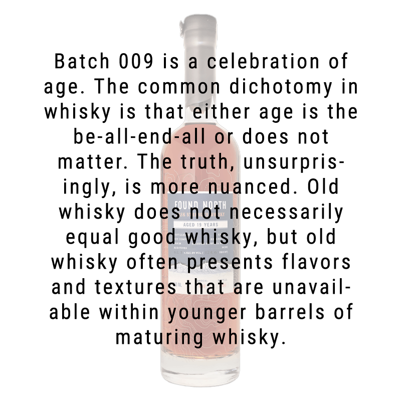 Found North Batch 009 19 Year Cask Strength Whisky 750mL