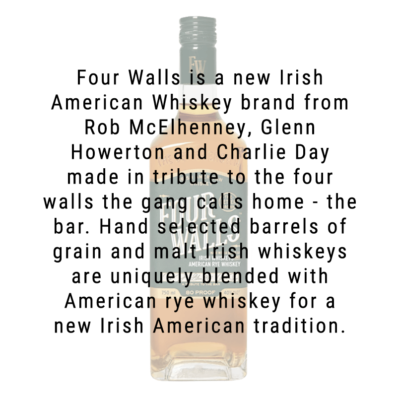 Four Walls Irish American Whiskey 750mL