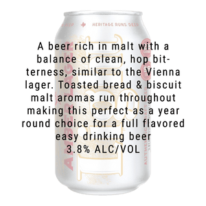 Four Sixes Grit & Glory Light Amber Lager 12.oz