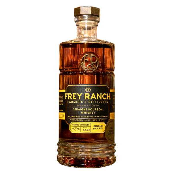 Frey Ranch Uncut Farm Strength Bourbon Whiskey 750 ml